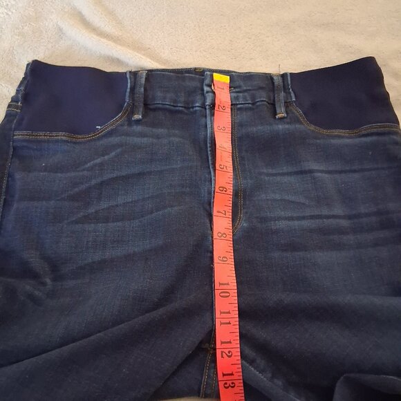 Good American Size 16 Good Mama Side Inserts Skinny Leg Dark Wash Jeans - Picture 12 of 15
